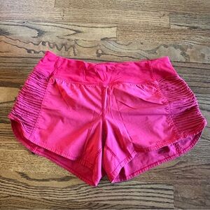 Women's Lululemon Red Shorts